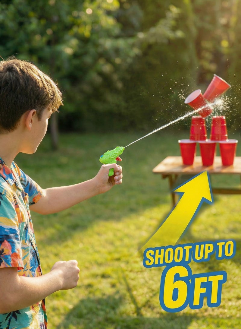 Trentor Pistol Water Gun 9 Cm Pack of 6 - Image 3